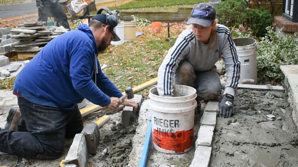 Stone Stairs Installation