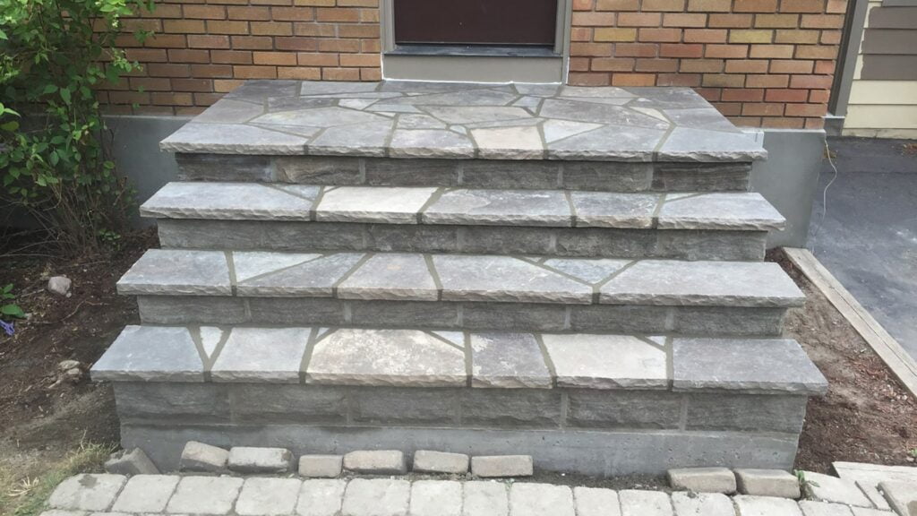 Completed Stonework